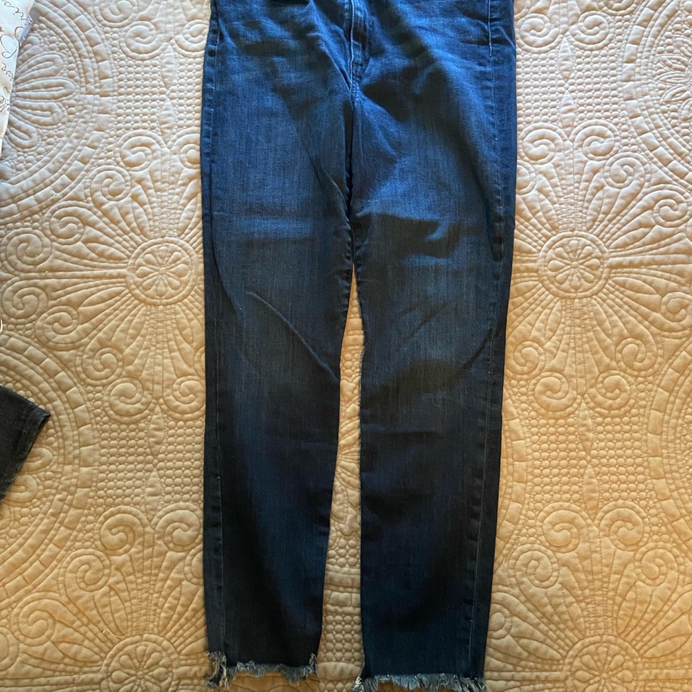 Joe's Jeans Blue Ankle Cropped Denim